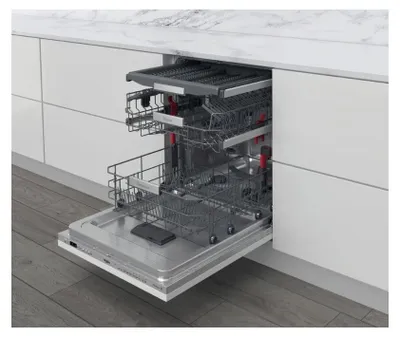 Produktbild von Whirlpool WKCIO 3T133 PFE, Voll integriert, Standardgröße (60 cm), Silber, Tasten, 1,3 m, 1,55 m