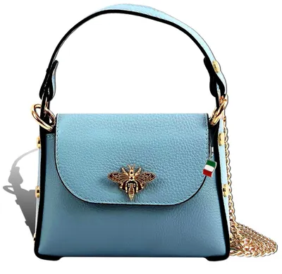 Produktbild von Florence Tasche hellblau Leder D2OTF817H