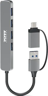 Image de PORT CONNECT Hub USB 4 Ports 3.0 Slim Combo pour BtoC | PORT CONNECT