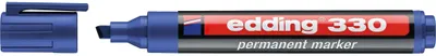Obrázek produktu pro Edding 330, Modrá, Rozšířený hrot, Modrá, 1 mm, 5 mm, 1 kusů