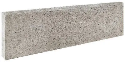 Productafbeelding van Opsluitband gewapend 5 x 40 x 100 cm tuintegel Grijs per stuk Gardenlux