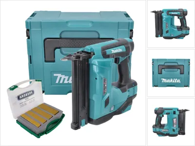 Produktbild von Makita DBN 500 ZJ Akku Stauchkopfnagler 18 V 15-50 mm + Makpac + Stauchkopfnägel J-Box 8000 Stück - ohne Akku, ohne Ladegerät