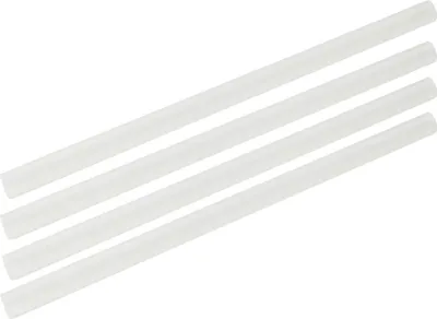 Image de Lot de 8 pailles transparentes et réemployables en plastique 20 cm Fackelmann Bar Concept