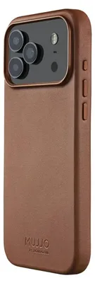 Zdjęcie produktu dla Mujjo Leather Case - etui skórzane do iPhone 17 Pro Max kompatybilne z MagSafe (tan)