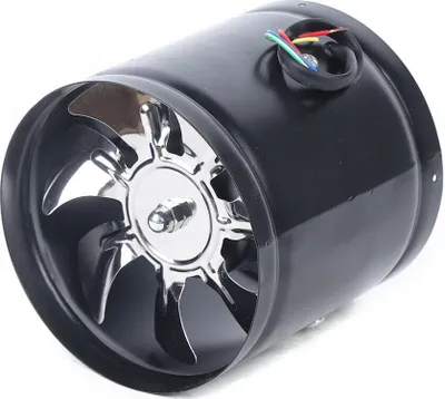 Produktbild von 150mm Rohrventilator Axial-Kanallüfter Metall 500m³/h  Abluft Zuluft Gebläse Abluftgerät