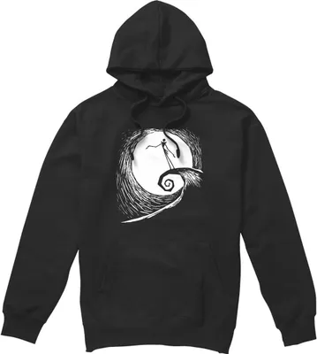 Immagine prodotto di The Nightmare Before Christmas - Felpa con cappuccio da uomo TV4667 (S) (Nero)