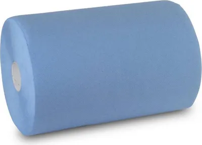 Produktbild von Industriepapierrollen FUNNY - Putzpapier - blau - 37,5 cm breit - 2 Rollen