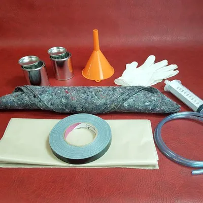Imagen del producto de Kit de accesorios Wagner para sellado de tanques de combustible: juego completo para la preparación y sellado profesional de tanques de combustible