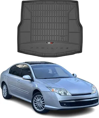 Image de Tapis de Coffre pour Renault Laguna 2007-2015 Noir TPE