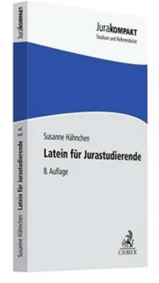 Obrázok produktu pre Latein für Jurastudierende