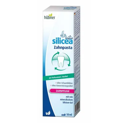 Produktbild von Silicea - Zahnpasta mit Pfefferminzöl 50ml 2er Pack