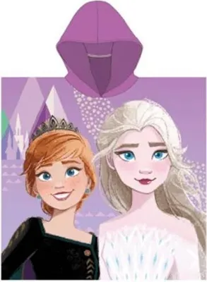 Immagine prodotto di Poncho viola per bambini Frozen II