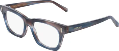 Produktbild von Ferragamo SF3025 Striped sand blue 51/17/145 Damen Brillen
