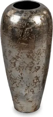 Produktbild von Bodenvase ANTIK champagner bauchig rund H. 62cm aus schwerer Keramik Formano