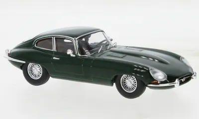 Produktbild von ixo models CLC485 Jaguar E-Type 1963 dunkelgrün 1:43