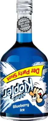 Produktbild von Kleiner Klopfer Blueberry Ice 15% Vol. 0,7l
