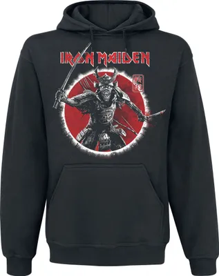 Produktbild von Iron Maiden Kapuzenpullover Herren Eddie Warrior schwarz M