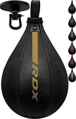 Obrázek produktu pro RDX Speedball boxerský rychlostní pytel pro domácí trénink, MMA, Muay Thai, kickbox, trénink úderů