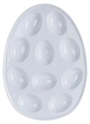 Produktbild von Imperial Kitchen Eierschale aus weißem Steingut für 10 Eier
