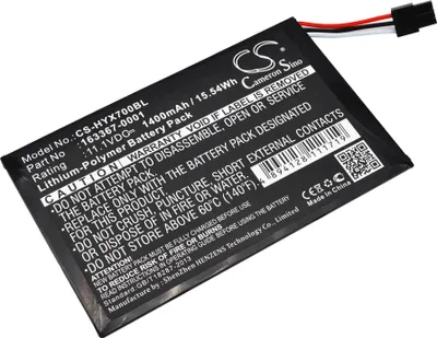 Produktbild von TECHTEK Akku Kompatibel mit [Honeywell] TX700, TX800 Ersetzt 163367-0001