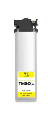 Image de Cartouche d'impression compatible T9454 XL yellow, jaune, capacité de 10.000 pages, compatible avec Epson WorkForce Pro WF-C5210 C5215 C5290 C5710 C5790