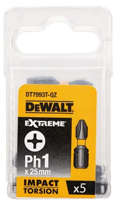 Immagine prodotto di DEWALT Torsion Bit schlagf. Ph1 25mm 5Stk