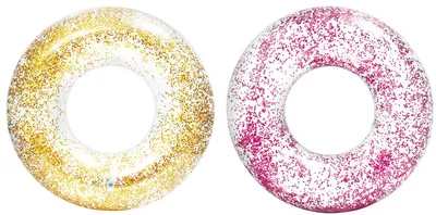 Immagine prodotto di Ciambella gonfiabile Ø120 cm con decorazione glitter 56274 NP Intex
