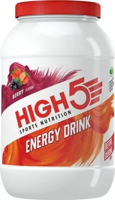 Produktbild von HIGH5 - Energy Drink - 1000g -beeren Geschmack - Isotonisches Energiegetränk - Elektrolyt - Elektrolyte + Kohlenhydrate Sportgetränk - 2:1 Fruktose