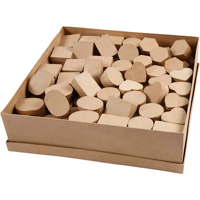 Obrázek produktu pro Creativ Company 26800, Skladovací krabice, Přírodní, Další, Karton, Jednobarevný, 6 cm