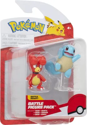 Obrázok produktu pre Jazwares Pokémon Battle Set Figurka  Magby & Squirtle