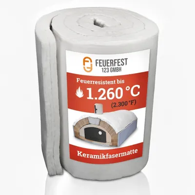 Produktbild von Hochtemperatur Isolierung 7320 x 610 x 25 mm 1260STD - 2,5cm - 128KG/m3 - Blanket