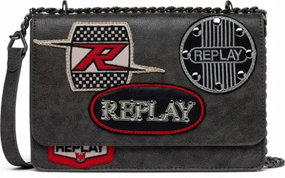 Produktbild von REPLAY Umhängetasche Crossbody Bag Washed Black taupe