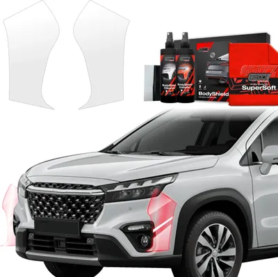 Image de Film de protection 2 en 1 Grizz Protector pour pare-chocs - Suzuki S-Cross (2021-2025)