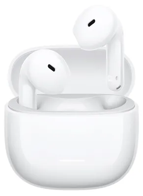Obrázek produktu pro Sluchátka Xiaomi Redmi Buds 8 Active M2537E1, 7 hodin, BT 5.4, IP54, reproduktor s titanovou membránou, AI potlačení hluku, rychlé nabíjení, bílá