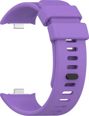 Produktbild von BStrap Silicone Armband für Xiaomi Redmi Watch 4, purple