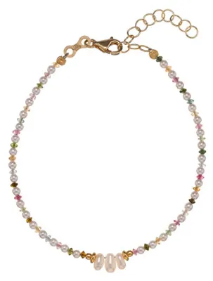 Produktbild von Perlenarmband mit farbigen Turmalinperlen AL4659.01.000