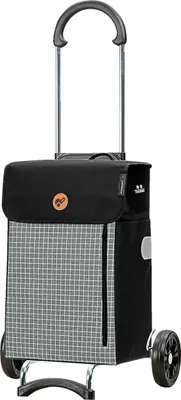 Produktbild von Andersen SHOPPER MANUFAKTUR Einkaufstrolley Scala Shopper Hente 36L Grey mehrfarbig 101cm