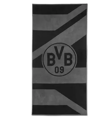 Produktbild von Handtuch BORUSSIA DORTMUND grau