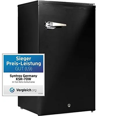 Obrázek produktu pro Syntrox Retro hotelová lednice s objemem 126 litrů minibar mini lednice