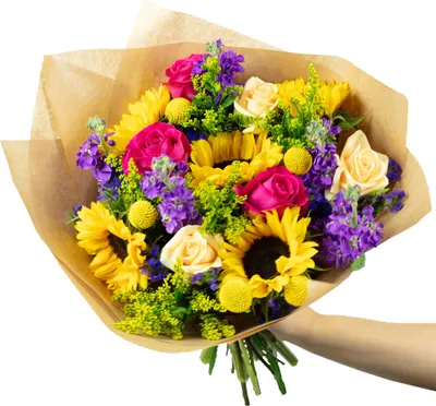 Produktbild von Blumenstrauß 'Endless Summer' - Größe L - Stiellänge ca. 50 cm - Strauß frischer Blumen