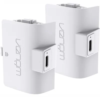 Obrázok produktu pre Venom VS2874, Batérie, Biela, 1100 mAh, 2 kusov, 3 m, USB
