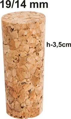 Produktbild von Fasskorken KORKEN aus NATURKORK Flaschenkorken NATURKORKEN STOPFEN Spitzkorken