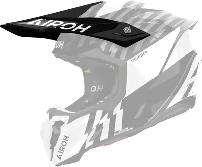 Immagine prodotto di Frontino Casco Airoh Twist 3 Thunder Nero Bianco