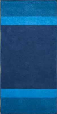 Produktbild von Dyckhoff Saunatuch XL Two-Tone Stripe blau 100,0 x 200,0 cm