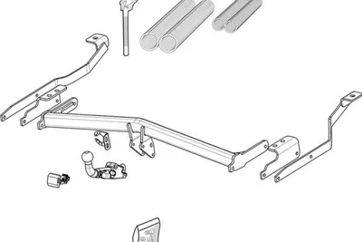 Produktbild von BRINK 573000 Anhängerkupplung