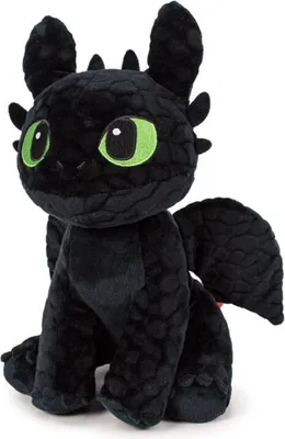 Image de Jouet en peluche Dragon Krokmou 25cm - pour les jeunes enfants dès les premiers mois de leur vie