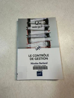 Produktbild von Le contrôle de gestion