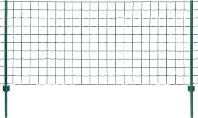 Produktbild von vidaXL Metallzaun Stahl 20 x 1 m Grün
