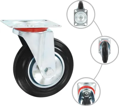 Obrázek produktu pro vidaXL Otočná kolečka 4 ks. 160 mm