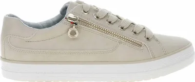 Produktbild von s.Oliver Damen Schnürschuhe moderne Sneaker Reißverschluss 5-23615-30, Größe:40 EU, Farbe:Beige